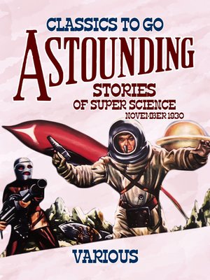 cover image of Astounding Stories of Super Science November 1930